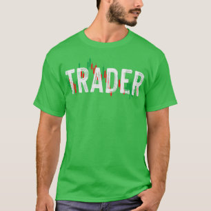 Handelsdag Dayhandelaar Aandelenaandelen Forex T-shirt