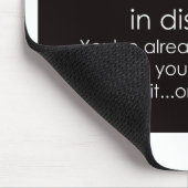 Handelsdaghandeltips voor beursadvies muismat (Hoek)