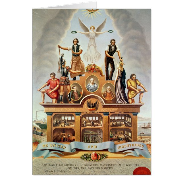 HandelsEmbleem van de Geallieerde Vereniging (Voorkant)