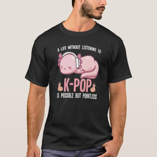 Handelsgezant om te luisteren naar Pop Zuid Kor T-shirt (Voorkant)
