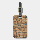 Handelsinstrumenten Bagagelabel (Voorkant verticaal)