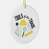 Handelsinstrumenten Keramisch Ornament (Rechts)