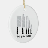 Handelsinstrumenten Keramisch Ornament (Rechts)