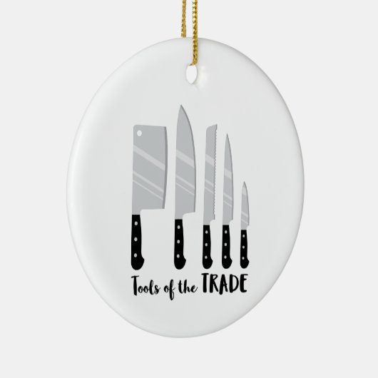 Handelsinstrumenten Keramisch Ornament (Rechts)