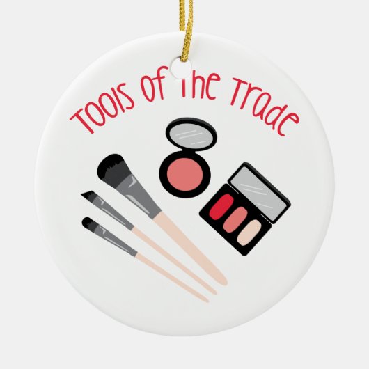 Handelsinstrumenten Keramisch Ornament (Voorkant)