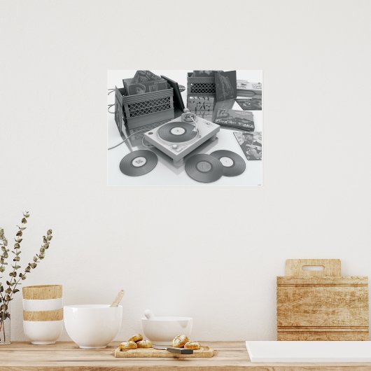 Handelsinstrumenten Poster (Keuken)