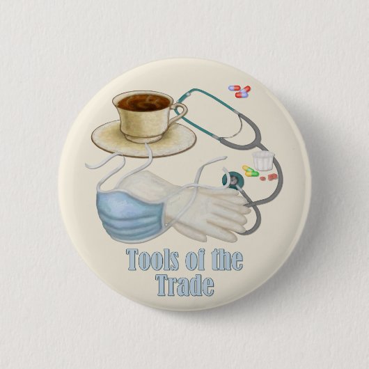 Handelsinstrumenten Ronde Button 5,7 Cm (Voorkant)