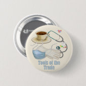 Handelsinstrumenten Ronde Button 5,7 Cm (Voorkant /achterkant)