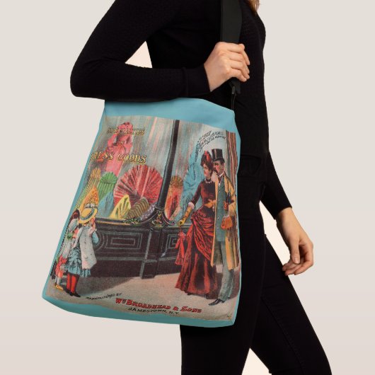 Handelskaart William Broadhead & Sons-kledingartik Crossbody Tas (Dichtbij)