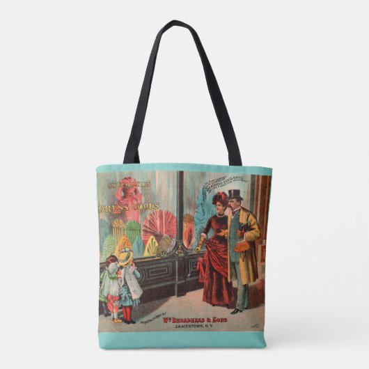 Handelskaart William Broadhead & Sons-kledingartik Tote Bag (Achterkant)
