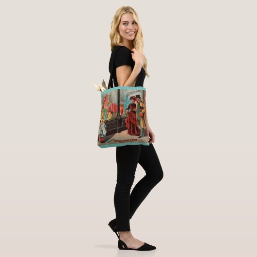 Handelskaart William Broadhead & Sons-kledingartik Tote Bag (Op model)