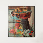 Handelskaart William Broadhead & Sons-kledingartik Wandkleed (Voorkant)