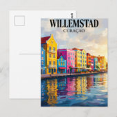 Handelskade Curaçao Briefkaart (Voorkant / Achterkant)