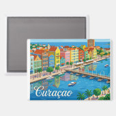 Handelskade Curaçao Magneet (Voorkant / Achterkant)