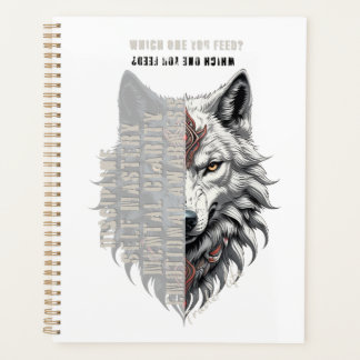 Handelsleven | Witte wolf vooraan | Zwarte wolf Planner