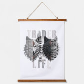 Handelsleven | Wolf | Beide kanten Hangend Wandkleed (Voorkant)