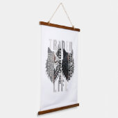 Handelsleven | Wolf | Beide kanten Hangend Wandkleed (Gebogen)