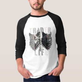 Handelsleven | Wolf | Beide kanten T-shirt