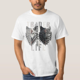 Handelsleven | Wolf | Beide kanten T-shirt