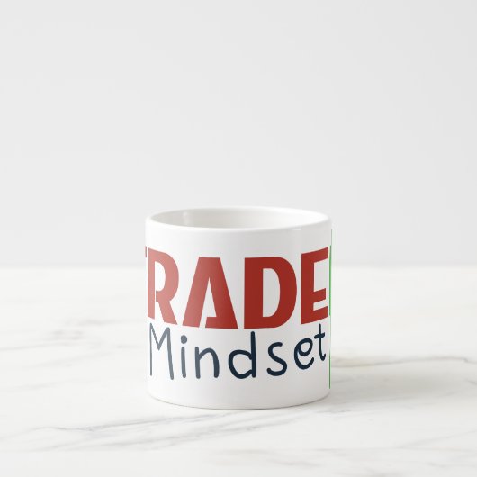 Handelsmentaliteit – Discipline Gericht Handelen Espresso Kop (Voorkant)