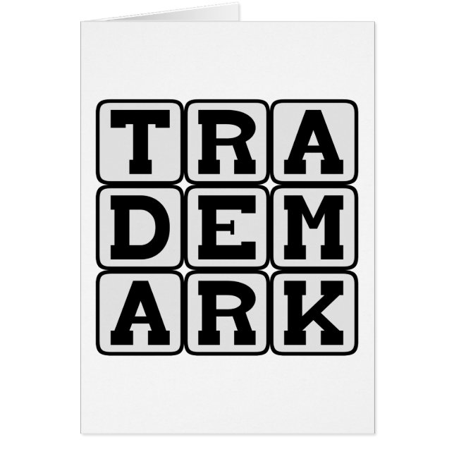 Handelsmerk, Geregistreerd Symbool (Voorkant)