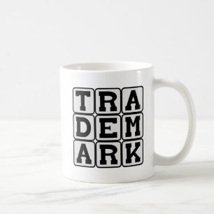 Handelsmerk, Geregistreerd Symbool Koffiemok