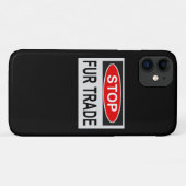 Handelsmerk stoppen rood Case-Mate iPhone case (Achterkant (horizontaal))