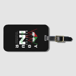 Handelsmotivatie | Bullish | Patroon Bagagelabel
