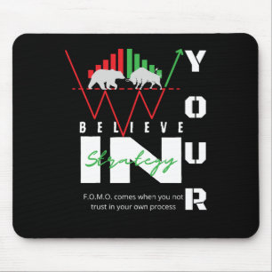 Handelsmotivatie Bullish Patroon Muismat
