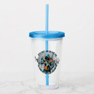 Handelsmotivatie Cyberpunk-scharpschutter Fant Acryl Drinkbeker