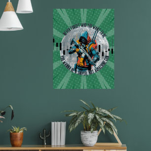Handelsmotivatie Cyberpunk-scharpschutter Fant Poster