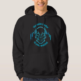 handelsmotivatie | Skull | rustige handelaar Hoodie
