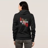 Handelsmotivatie | Vertrouwen | Zelfdiscipline Hoodie (Achterkant volledig)