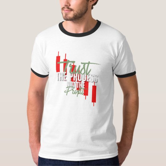 Handelsmotivatie | Vertrouwen | Zelfdiscipline T-shirt (Voorkant)