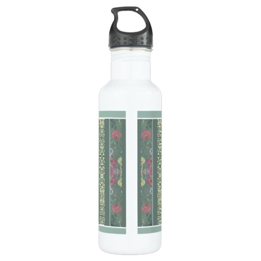 Handelsnaam Floral Water Fles (Achterkant)