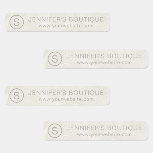 Handelsnaam Kledinggrootte Labels Marmer (Groep)