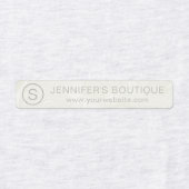 Handelsnaam Kledinggrootte Labels Marmer (Design 1)