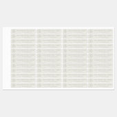 Handelsnaam Kledinggrootte Labels Marmer (Vel)