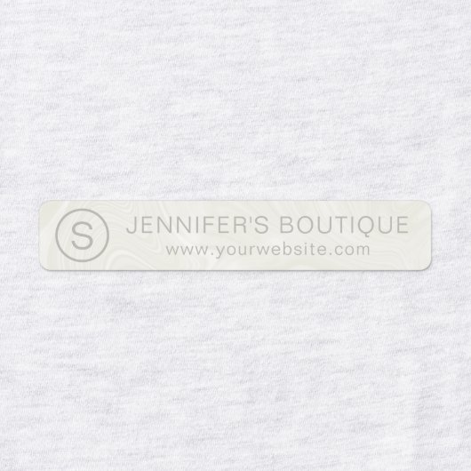 Handelsnaam Kledinggrootte Labels Marmer (Design 2)