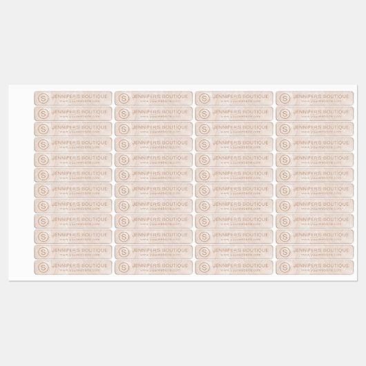 Handelsnaam Kledinggrootte Labels Marmer (Vel)