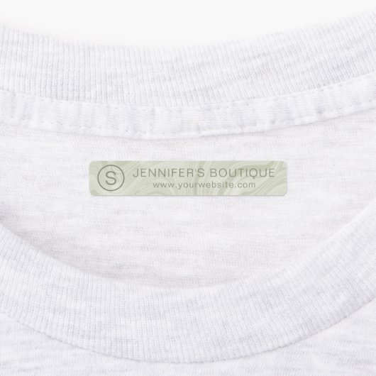 Handelsnaam Kledinggrootte Labels Marmer (Aangebracht)