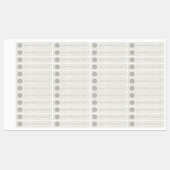 Handelsnaam Kledinggrootte Labels Marmer (Vel)