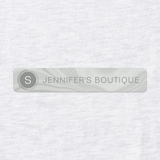 Handelsnaam Kledinggrootte Labels Marmer (Design 2)