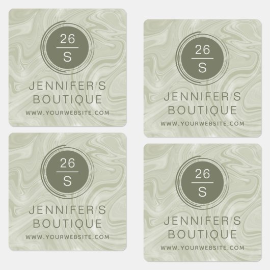 Handelsnaam Kledinggrootte Labels Marmer (Groep)