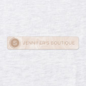 Handelsnaam Kledinggrootte Labels Marmer (Design 1)