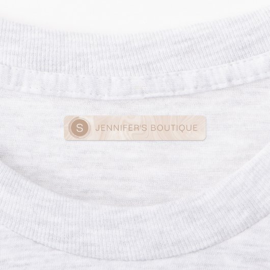 Handelsnaam Kledinggrootte Labels Marmer (Aangebracht)