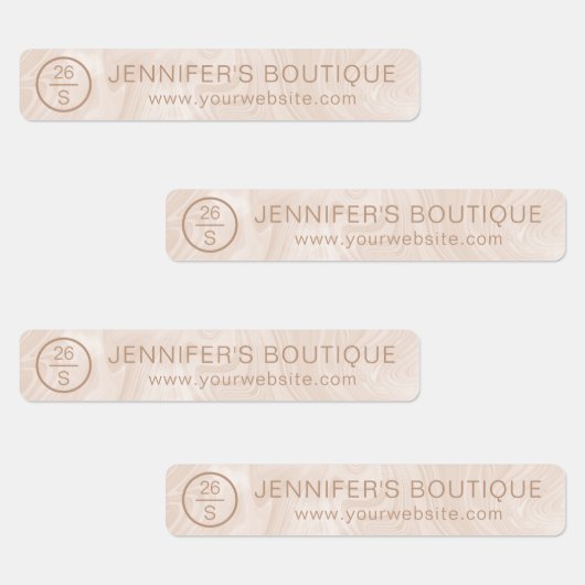 Handelsnaam Kledinggrootte Labels Marmer (Groep)