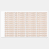 Handelsnaam Kledinggrootte Labels Marmer (Vel)