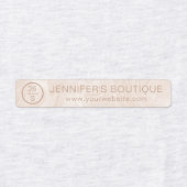 Handelsnaam Kledinggrootte Labels Marmer (Design 2)