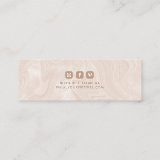 Handelsnaam Kledinggrootte Labels Marmer (Achterkant)